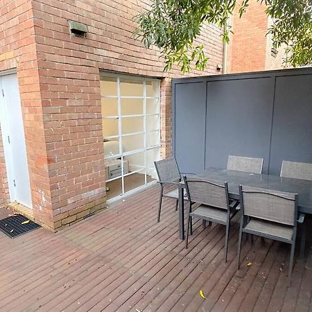 Ferienwohnung East Melbourne Unit With Courtyard Exterior foto
